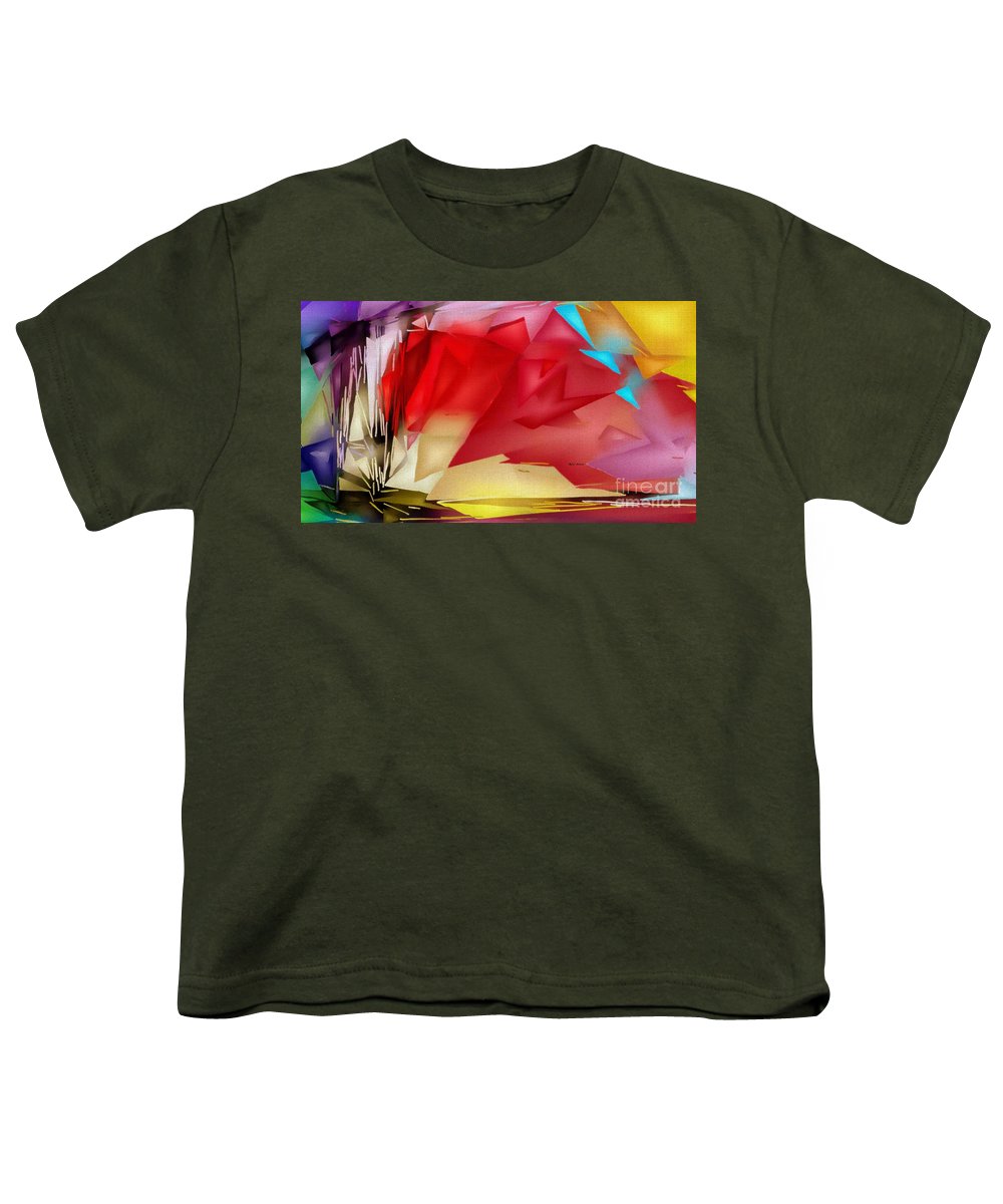 Geometric Rainbow - Youth T-Shirt