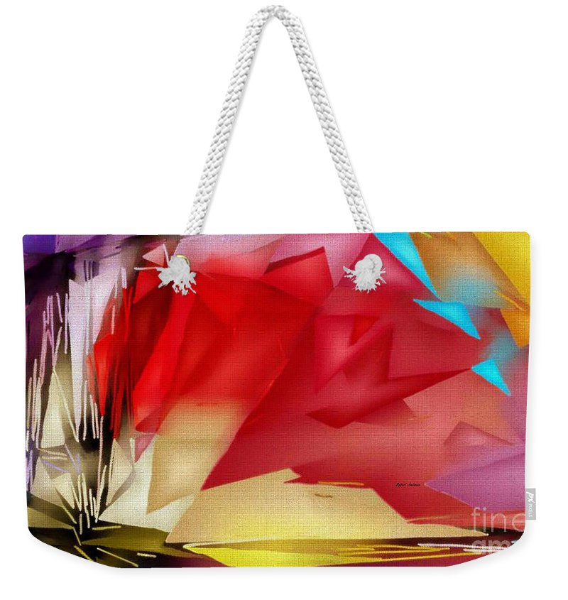 Geometric Rainbow - Weekender Tote Bag