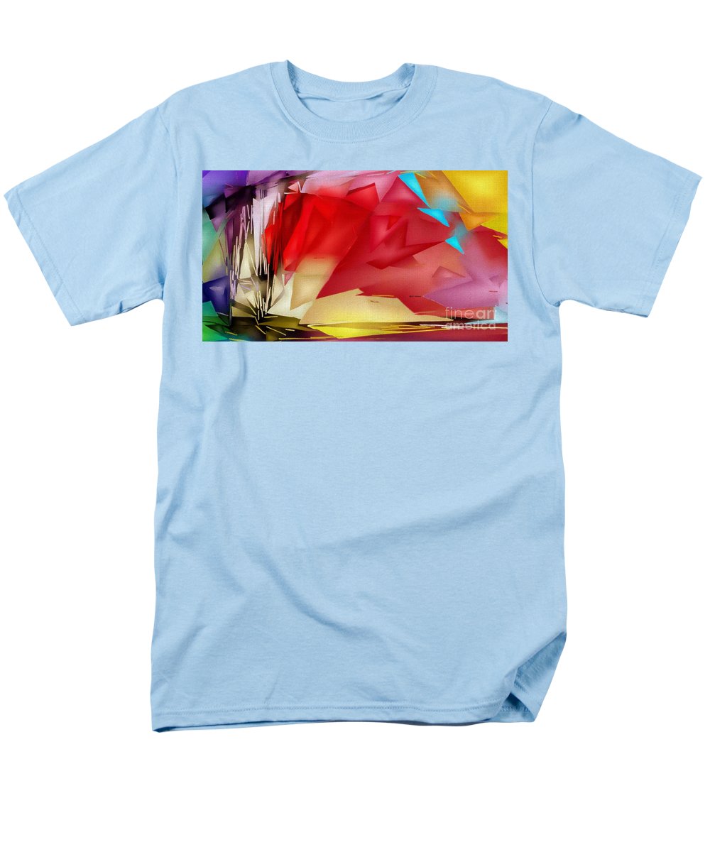 Geometric Rainbow - Men's T-Shirt  (Regular Fit)