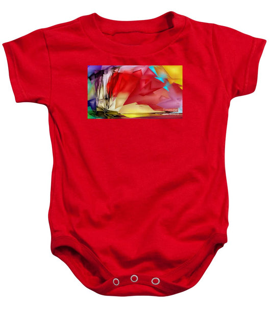 Geometric Rainbow - Baby Onesie