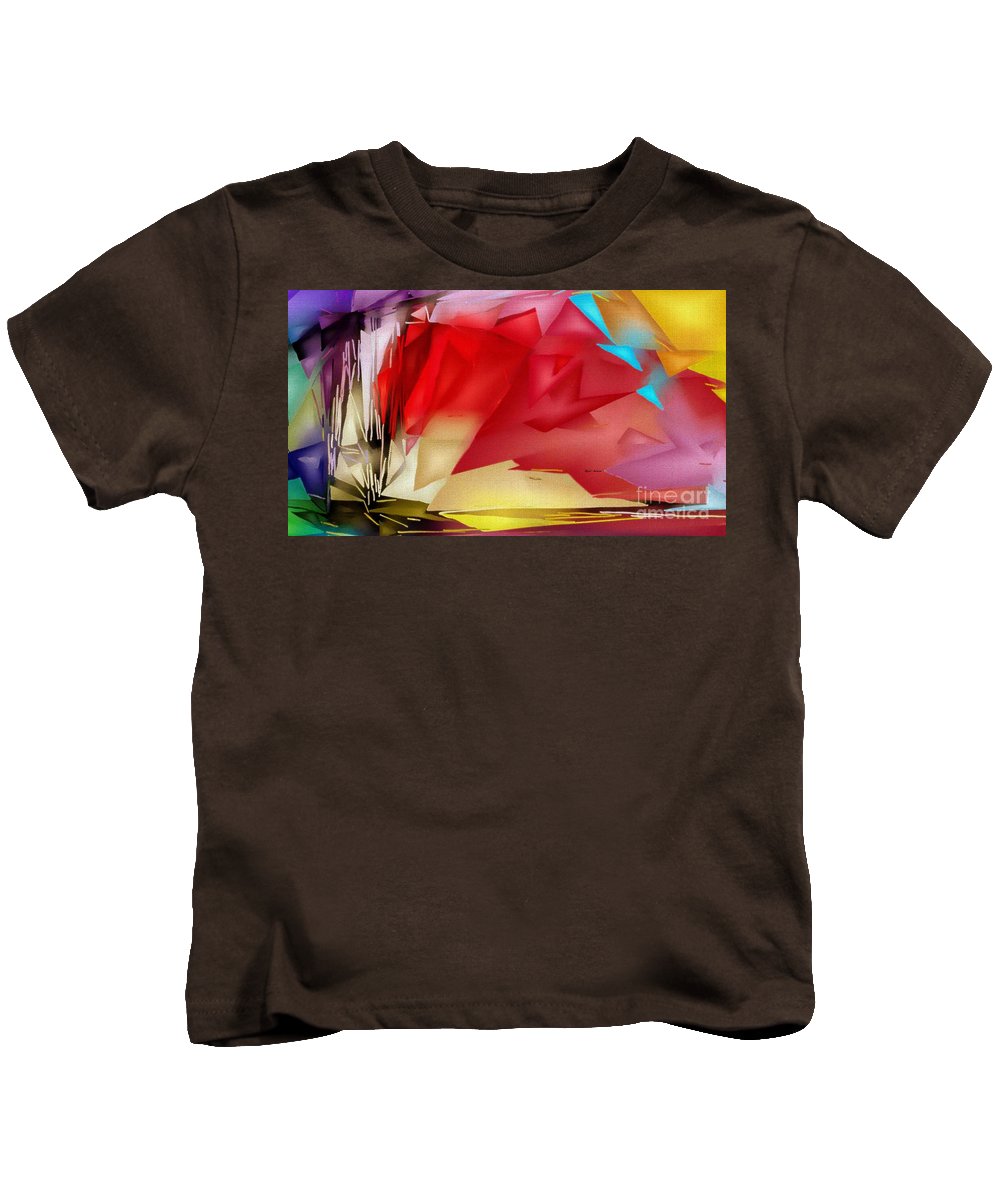 Arc-en-ciel géométrique - T-shirt pour enfants