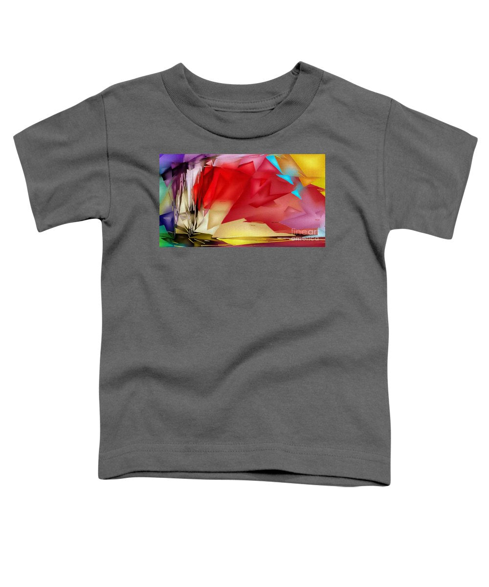 Geometric Rainbow - Toddler T-Shirt