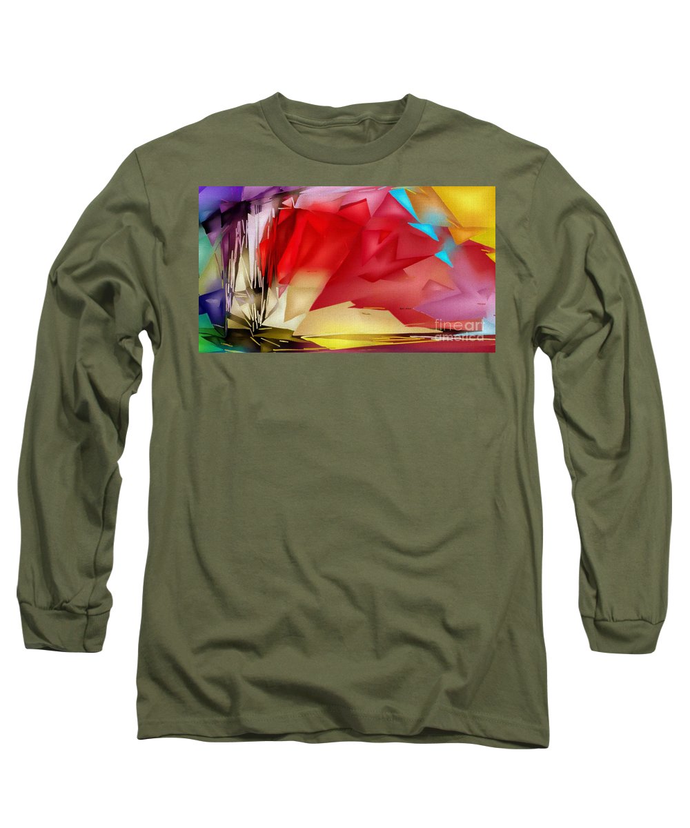 Geometric Rainbow - Long Sleeve T-Shirt