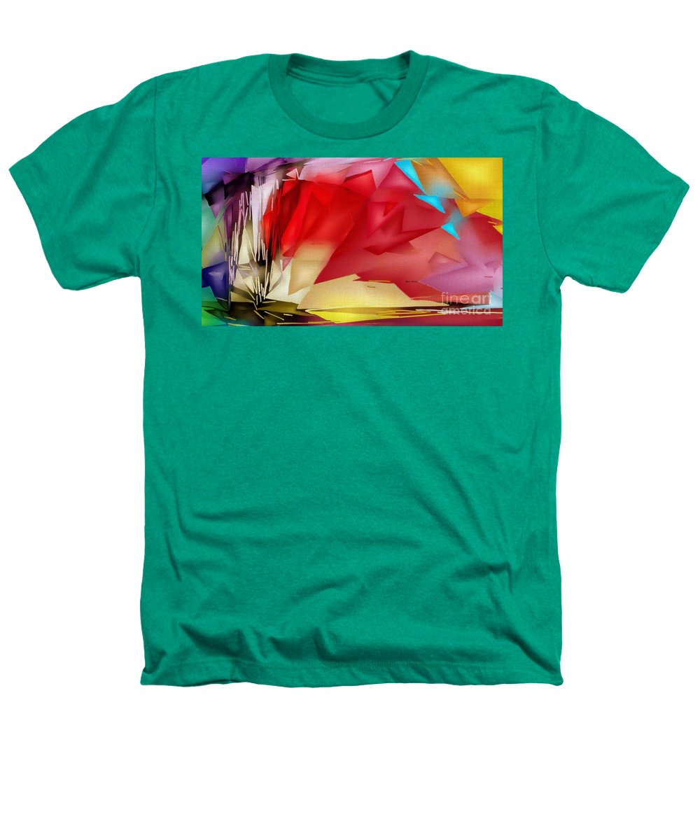 Geometric Rainbow - Heathers T-Shirt