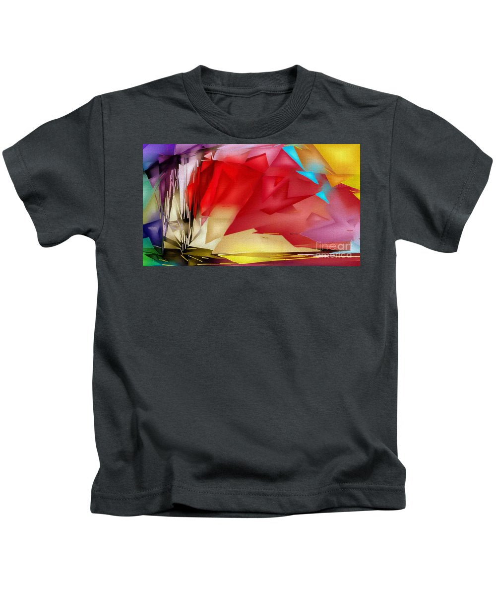 Arc-en-ciel géométrique - T-shirt pour enfants