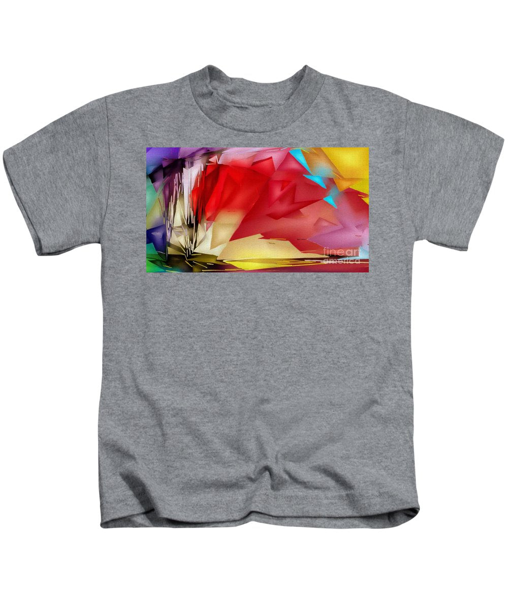 Arc-en-ciel géométrique - T-shirt pour enfants