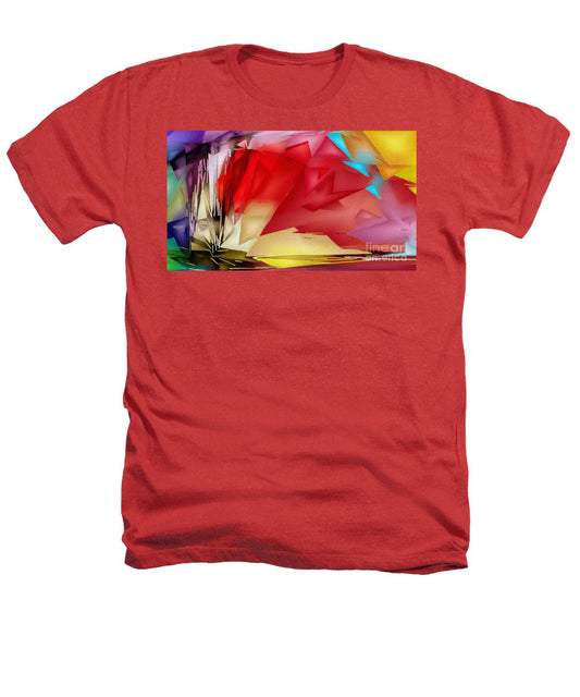 Geometric Rainbow - Heathers T-Shirt