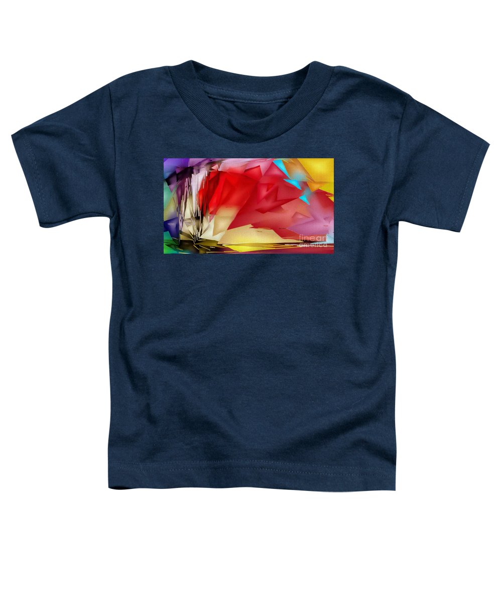 Geometric Rainbow - Toddler T-Shirt