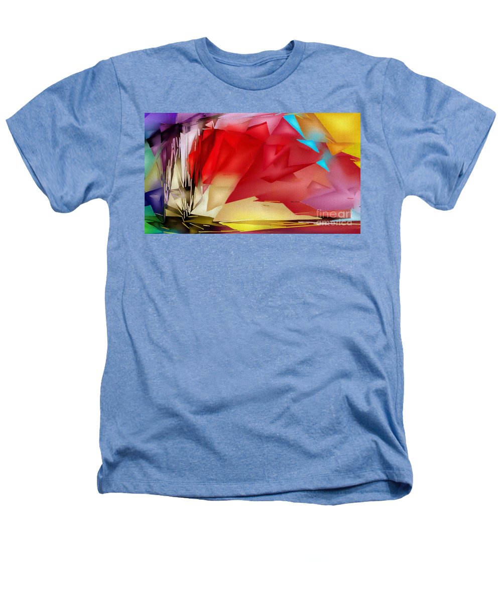 Geometric Rainbow - Heathers T-Shirt