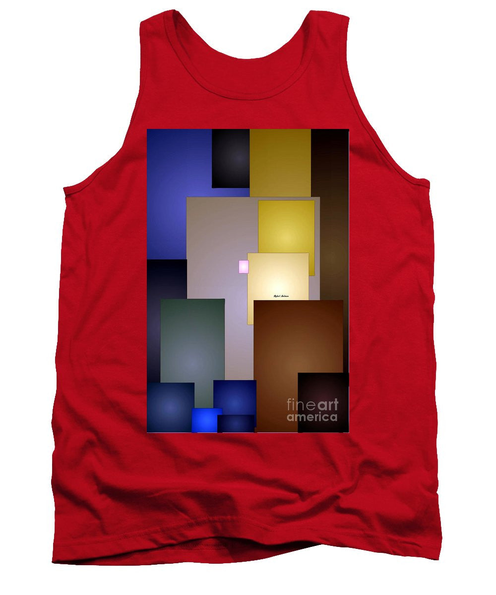 Tank Top - Geometric Squares