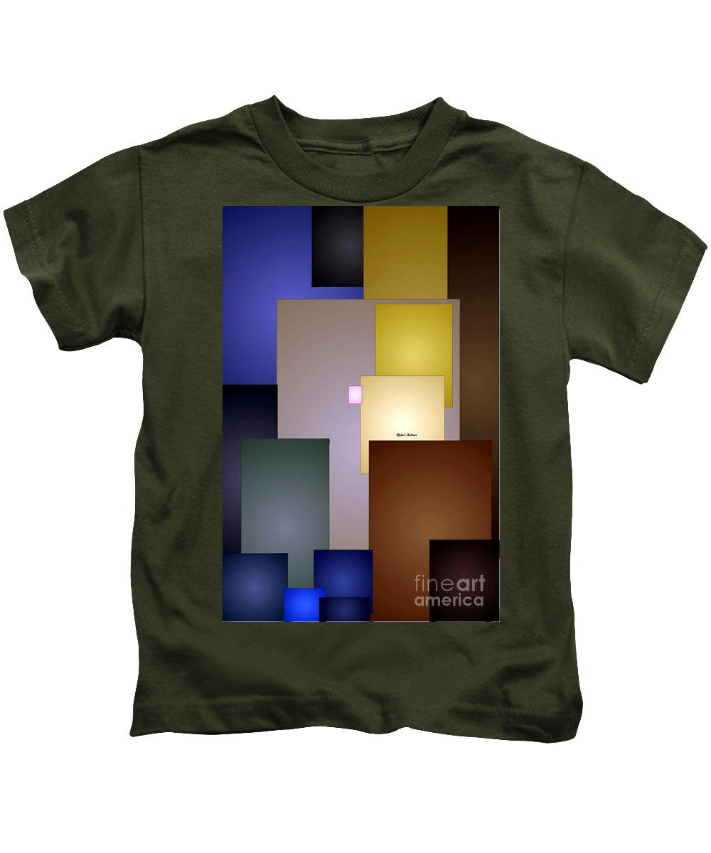 Kids T-Shirt - Geometric Squares