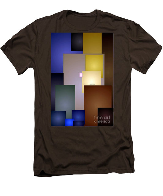 Men's T-Shirt (Slim Fit) - Geometric Squares