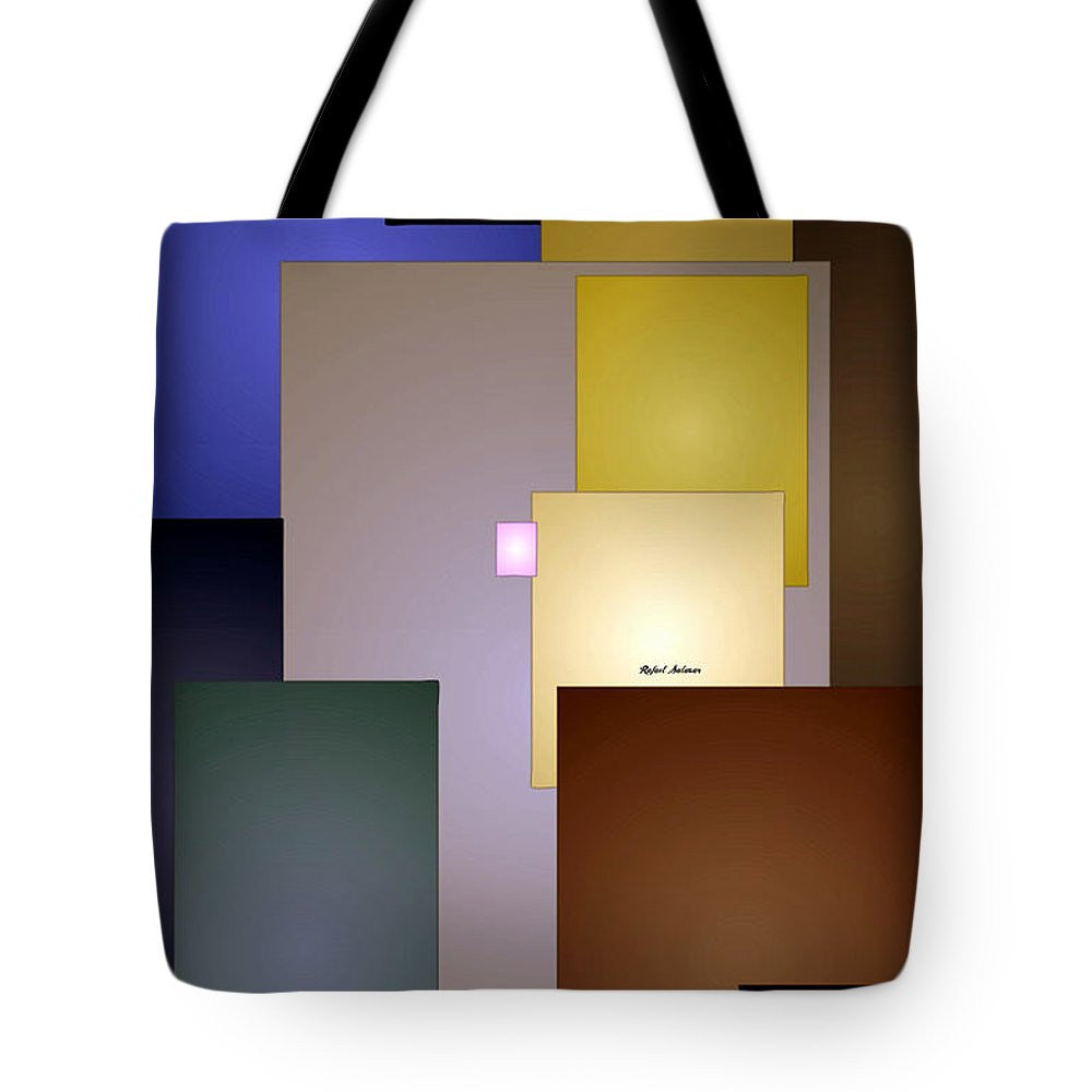 Tote Bag - Geometric Squares