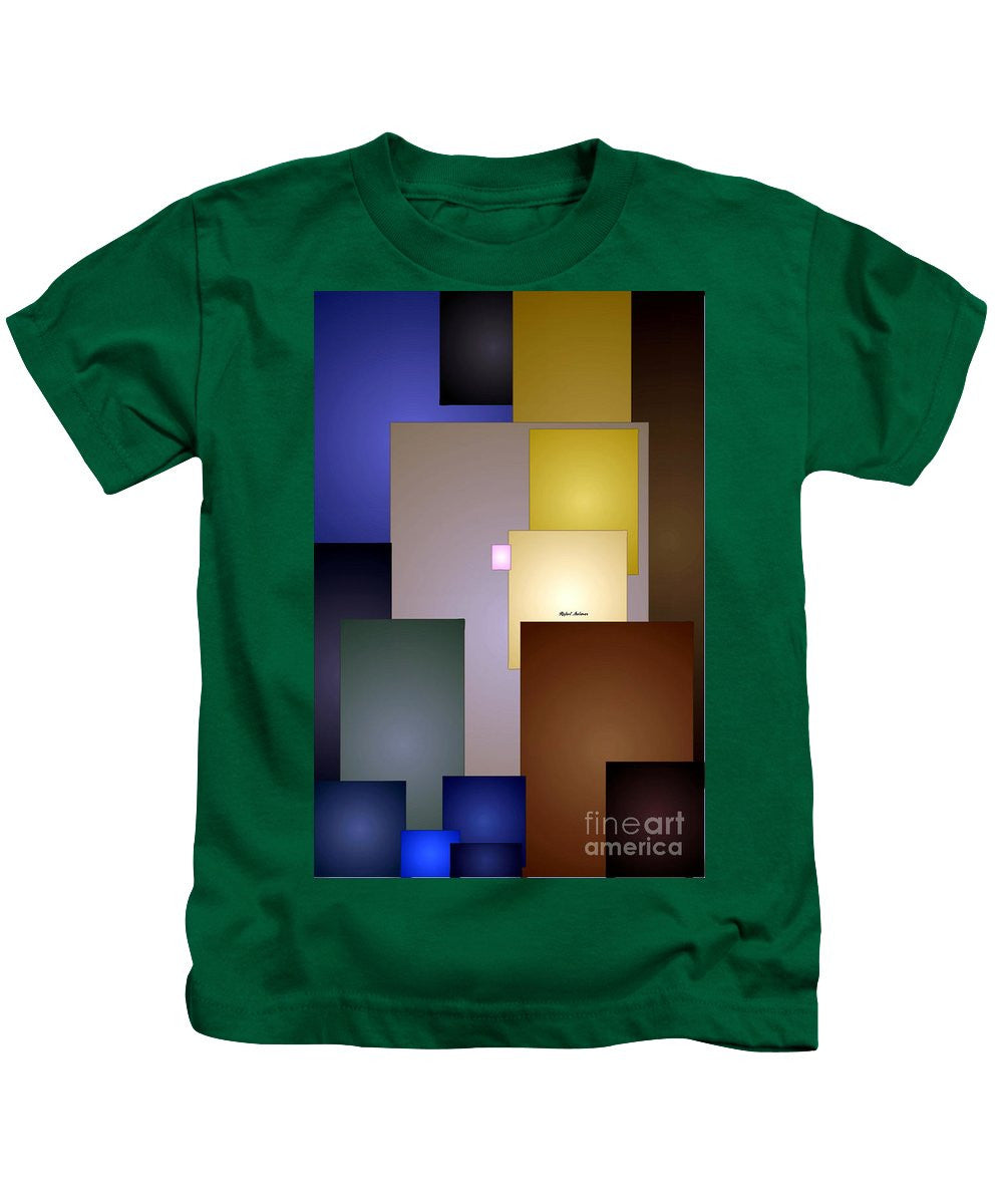 Kids T-Shirt - Geometric Squares