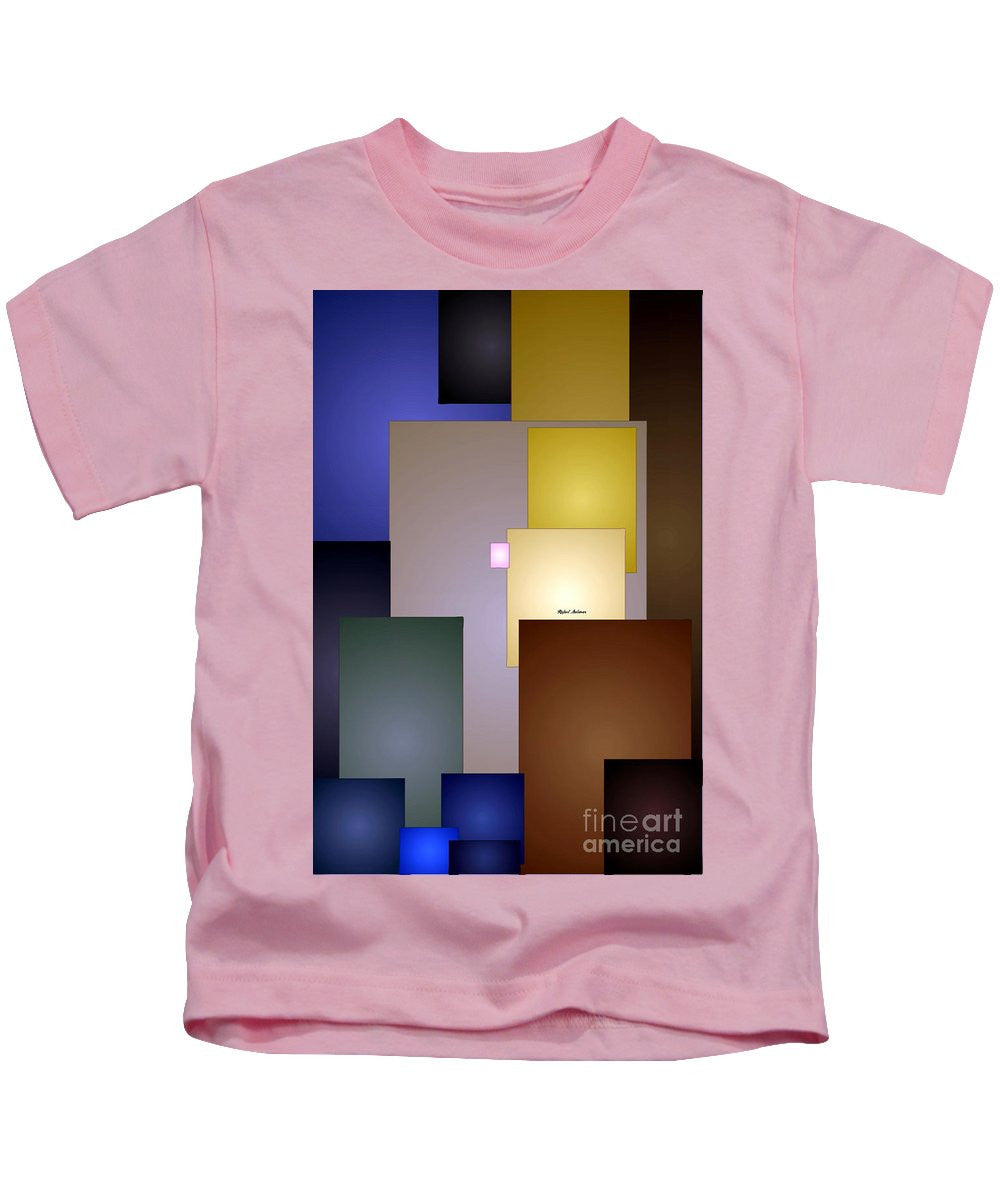 Kids T-Shirt - Geometric Squares