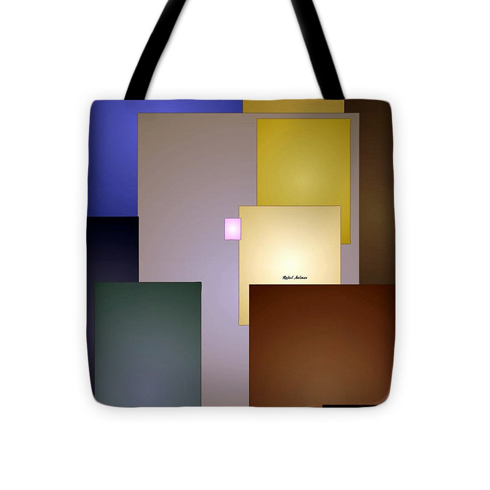 Tote Bag - Geometric Squares