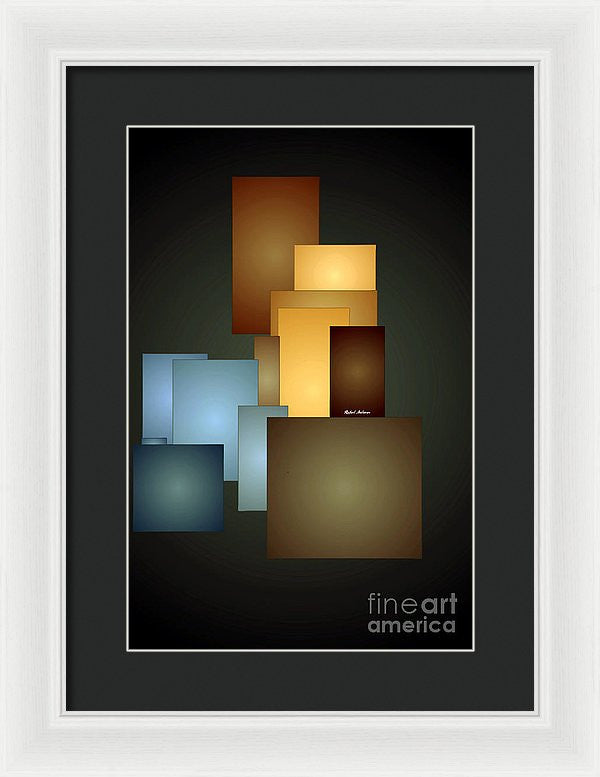 Framed Print - Geometric Windows