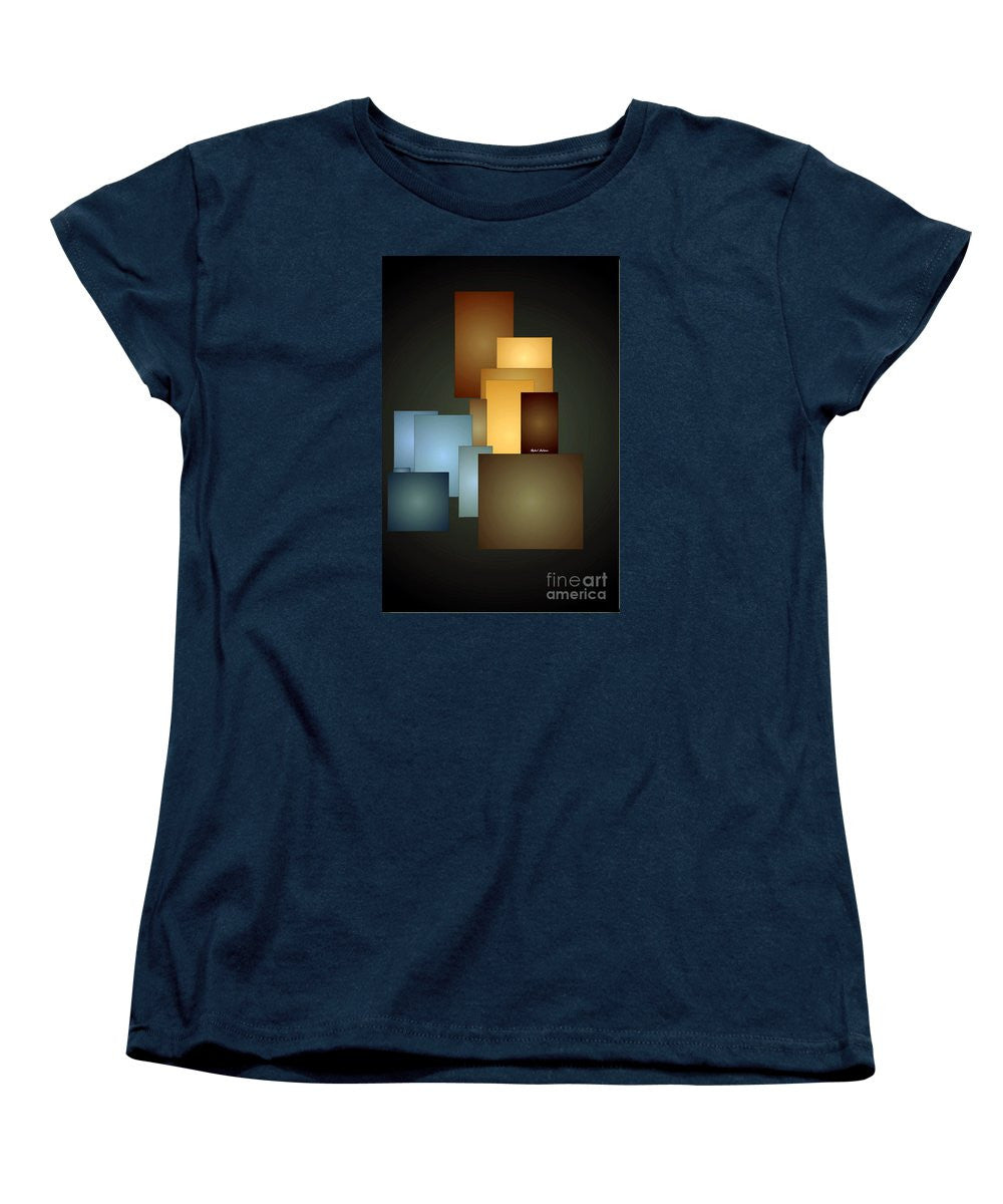 Women's T-Shirt (Standard Cut) - Geometric Windows