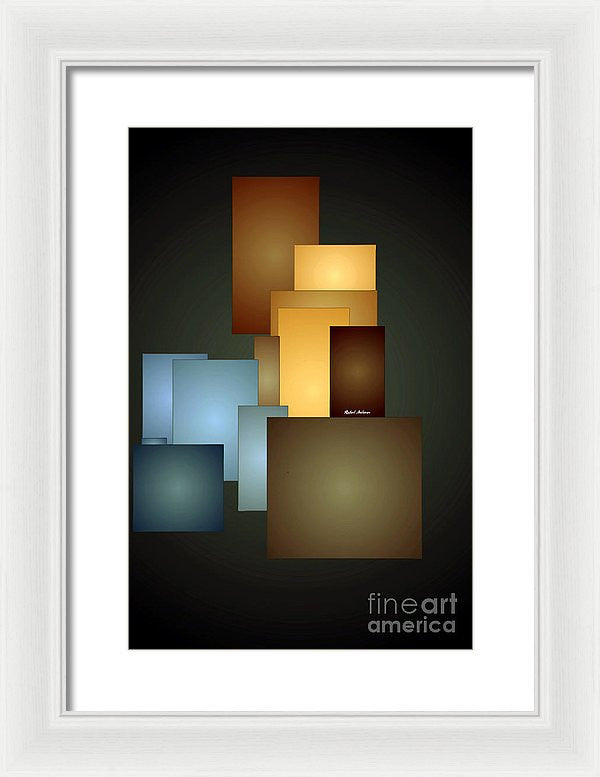 Framed Print - Geometric Windows