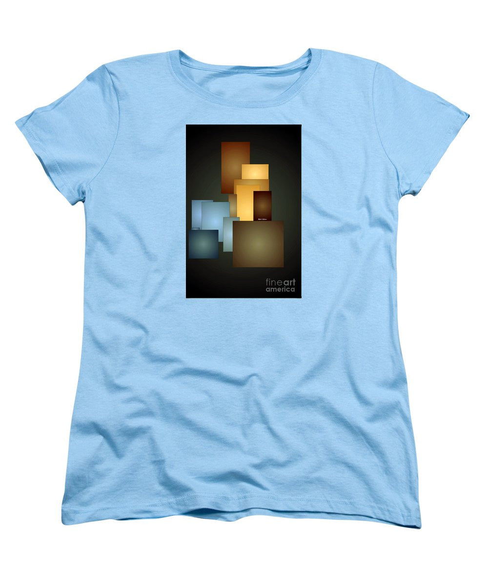 Women's T-Shirt (Standard Cut) - Geometric Windows