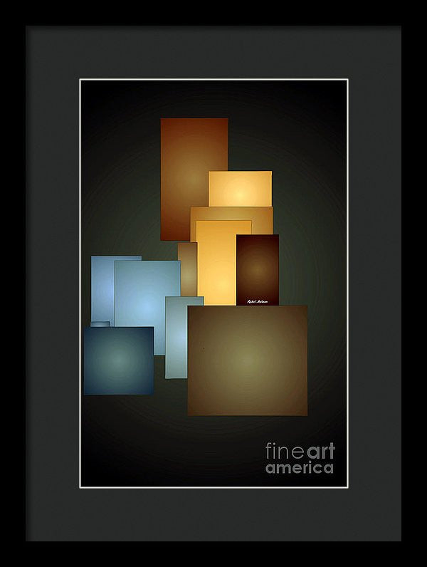 Framed Print - Geometric Windows