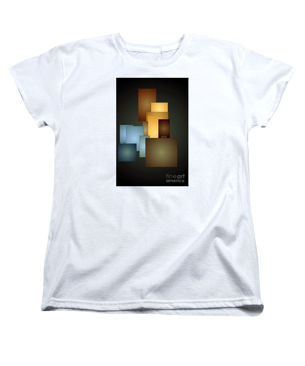 Women's T-Shirt (Standard Cut) - Geometric Windows