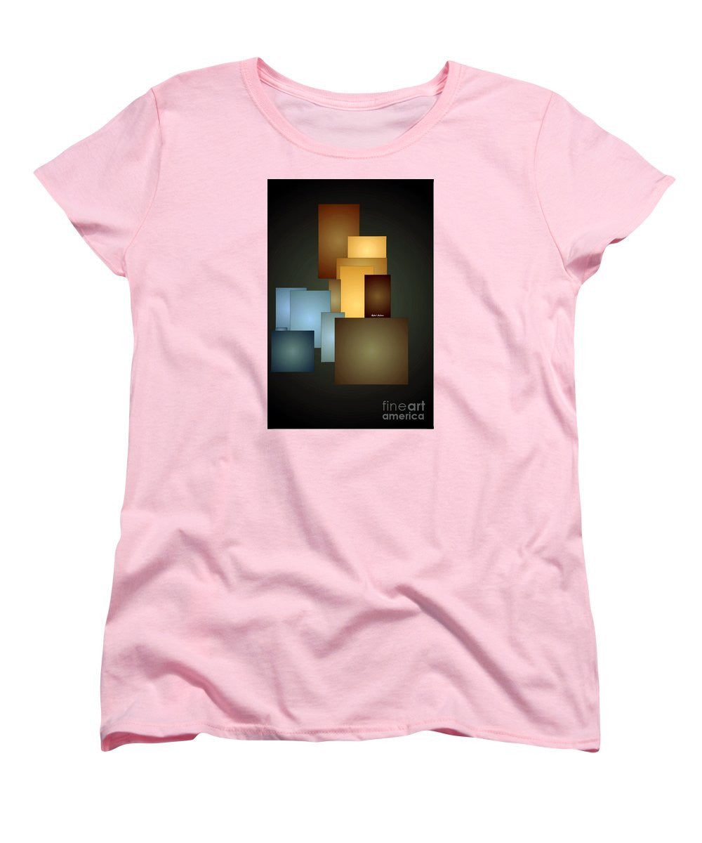 Women's T-Shirt (Standard Cut) - Geometric Windows