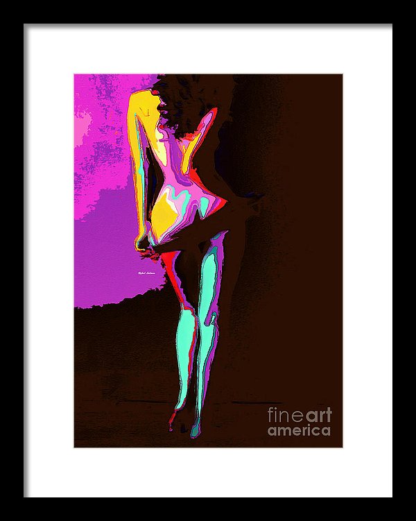 Getting Comfortable - Framed Print
