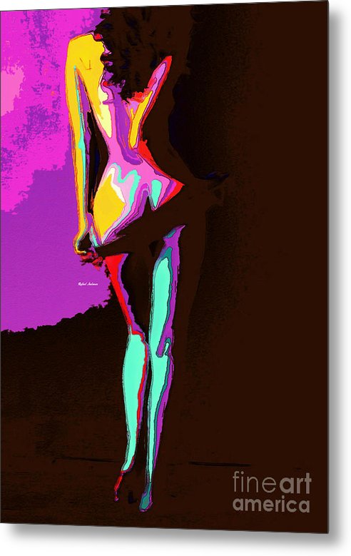 Getting Comfortable - Metal Print