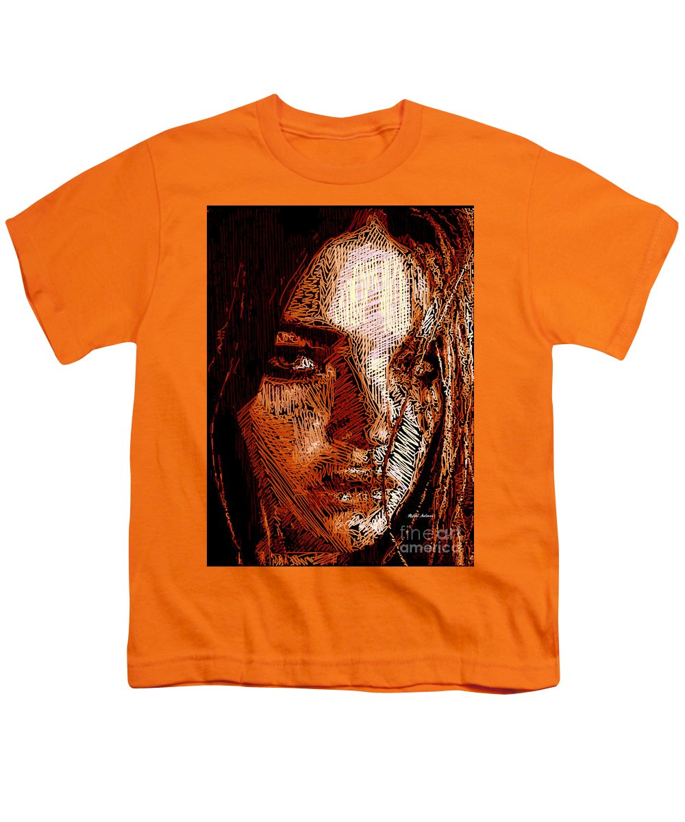 Girl Portrait In Sepia  - Youth T-Shirt