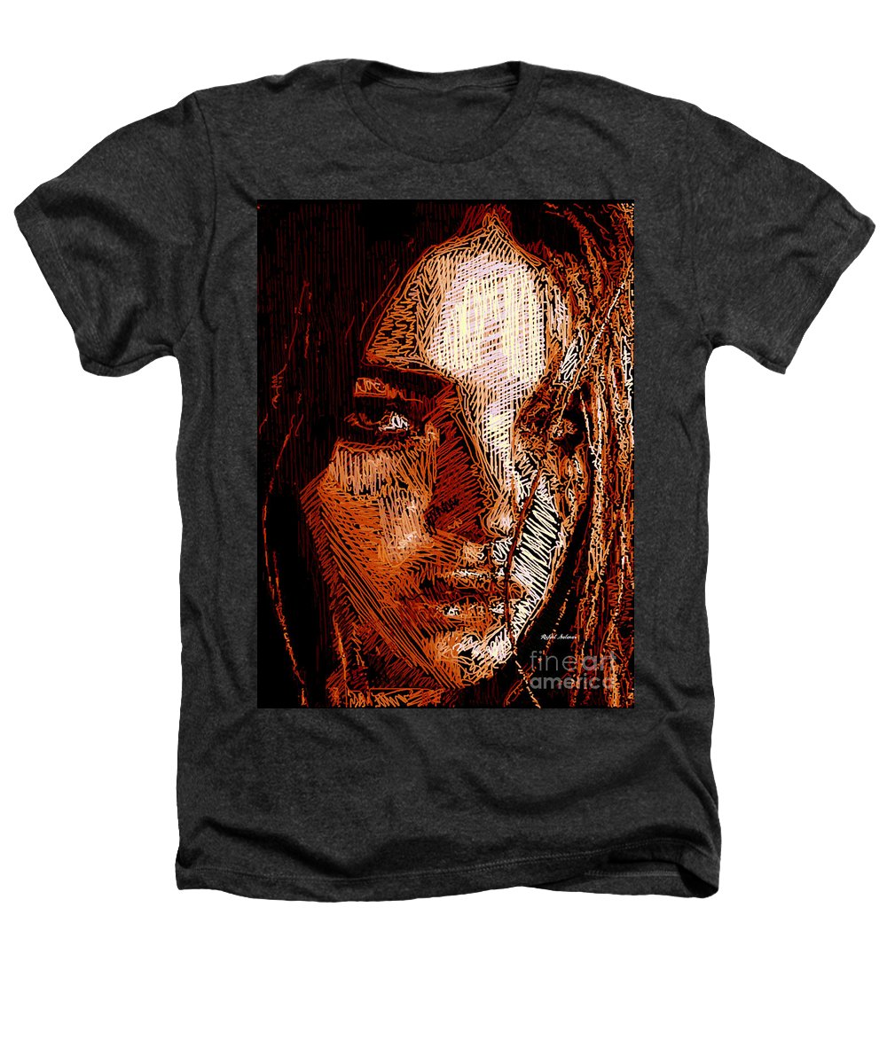 Girl Portrait In Sepia  - Heathers T-Shirt