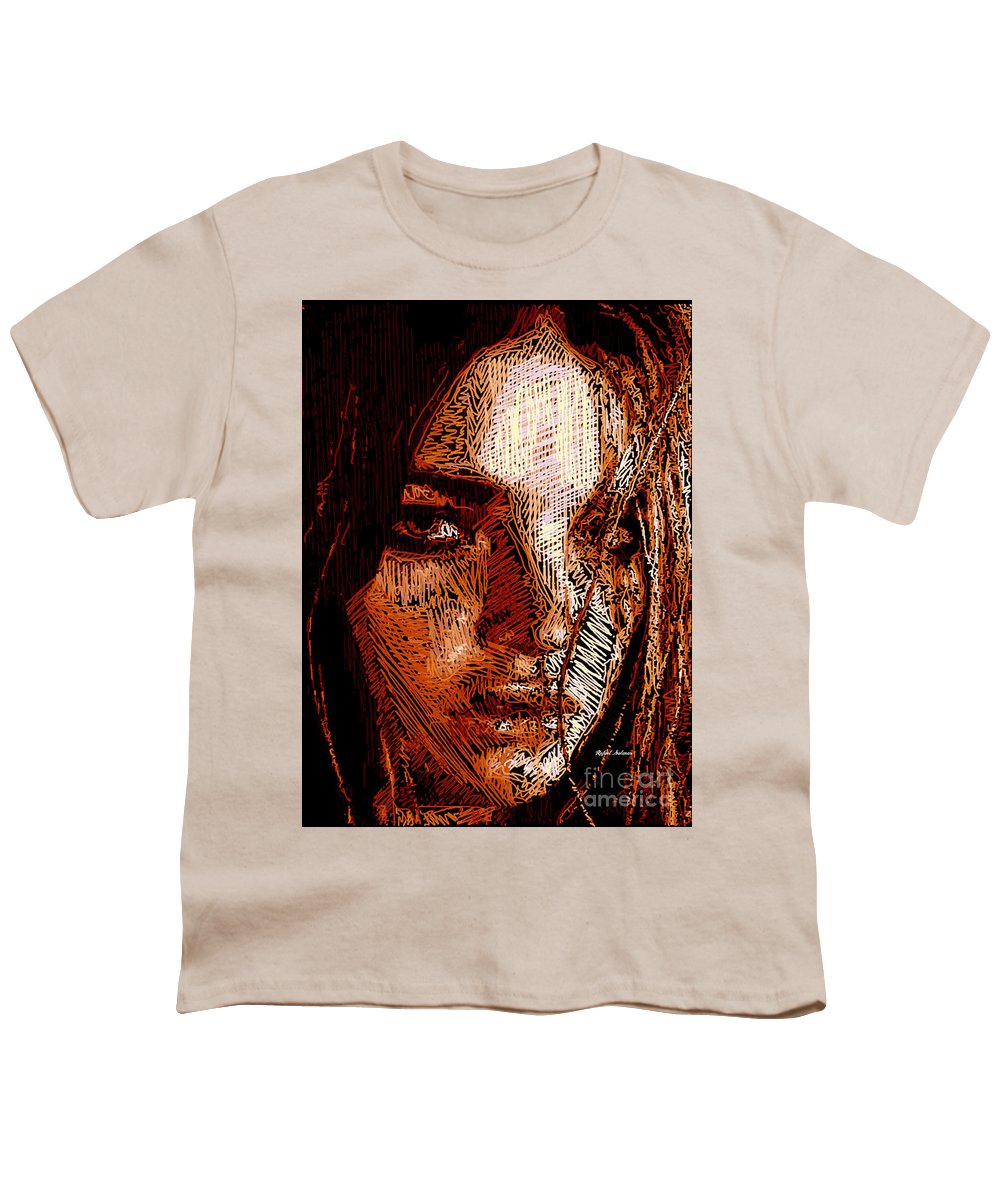 Girl Portrait In Sepia  - Youth T-Shirt