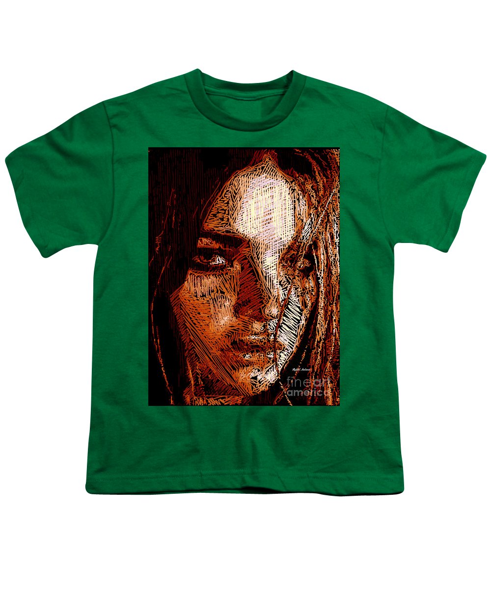 Girl Portrait In Sepia  - Youth T-Shirt