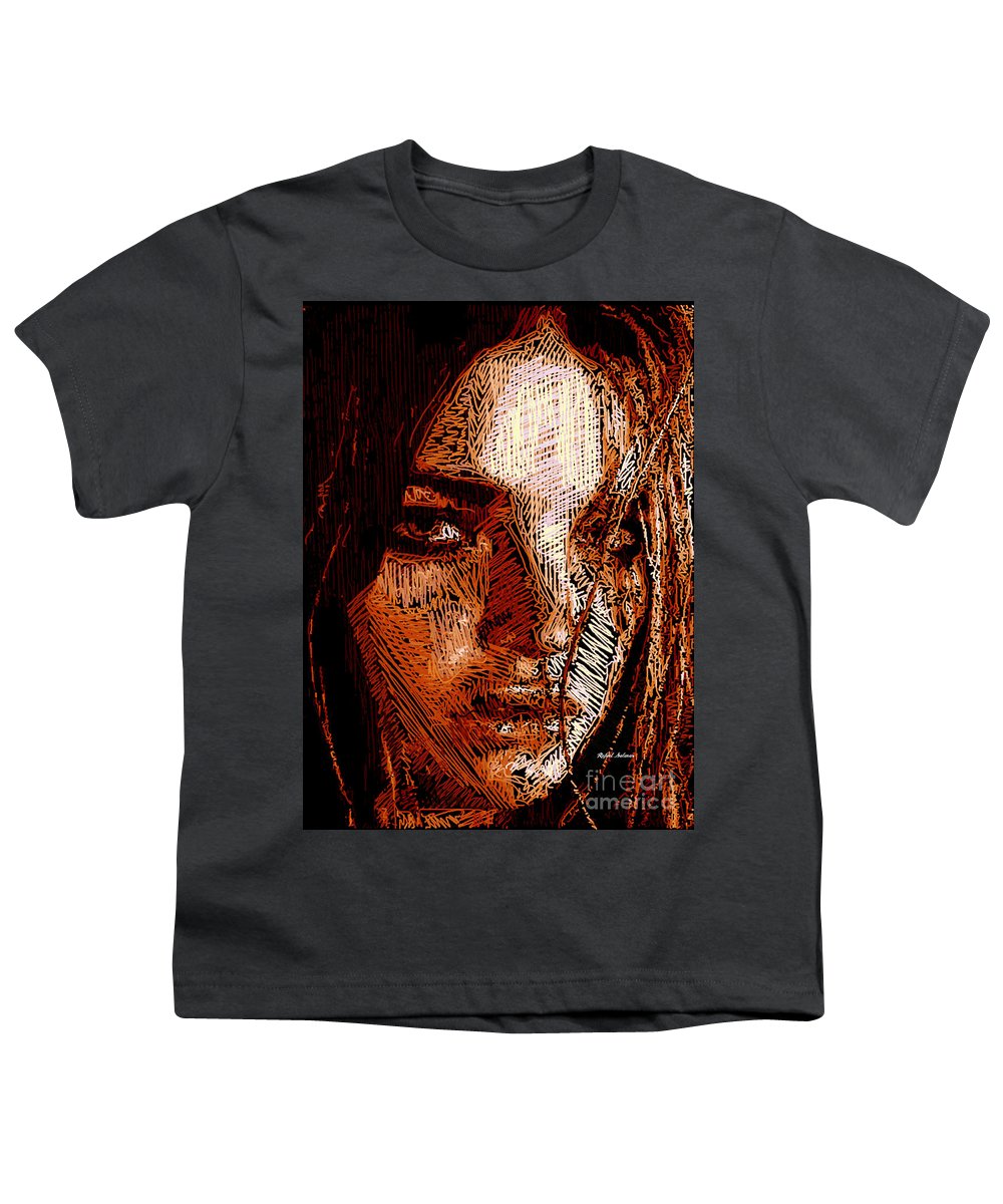 Girl Portrait In Sepia  - Youth T-Shirt