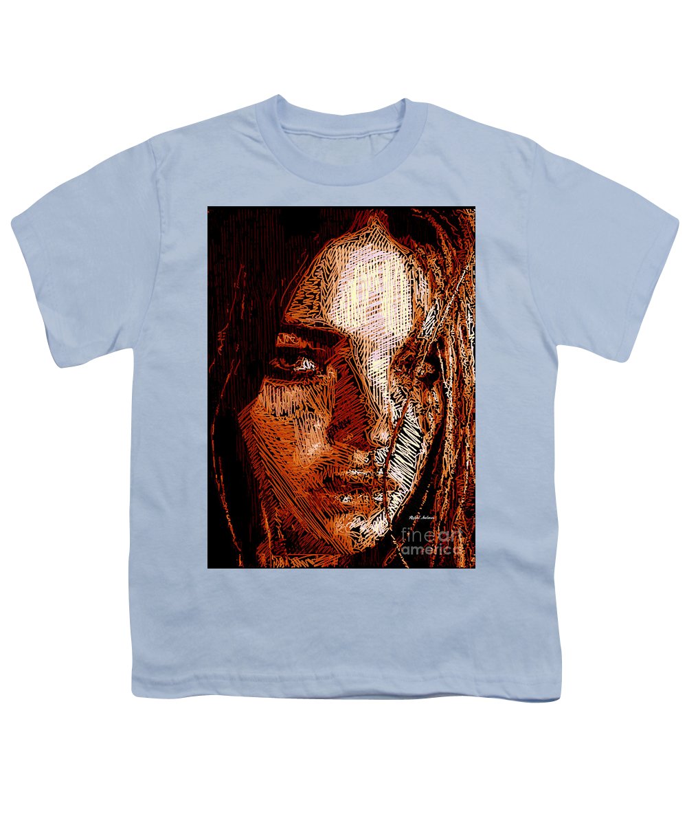 Girl Portrait In Sepia  - Youth T-Shirt