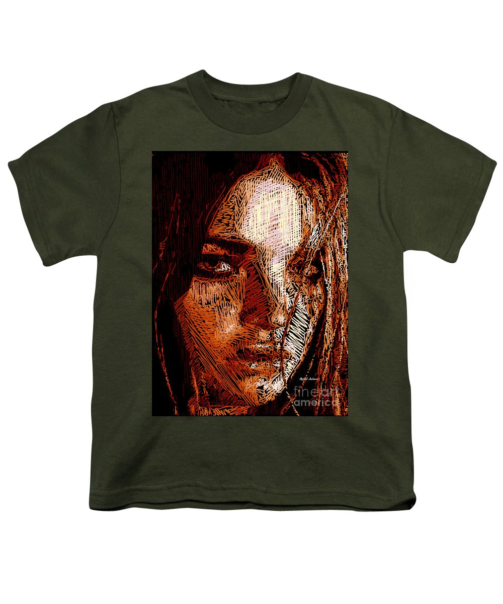 Girl Portrait In Sepia  - Youth T-Shirt