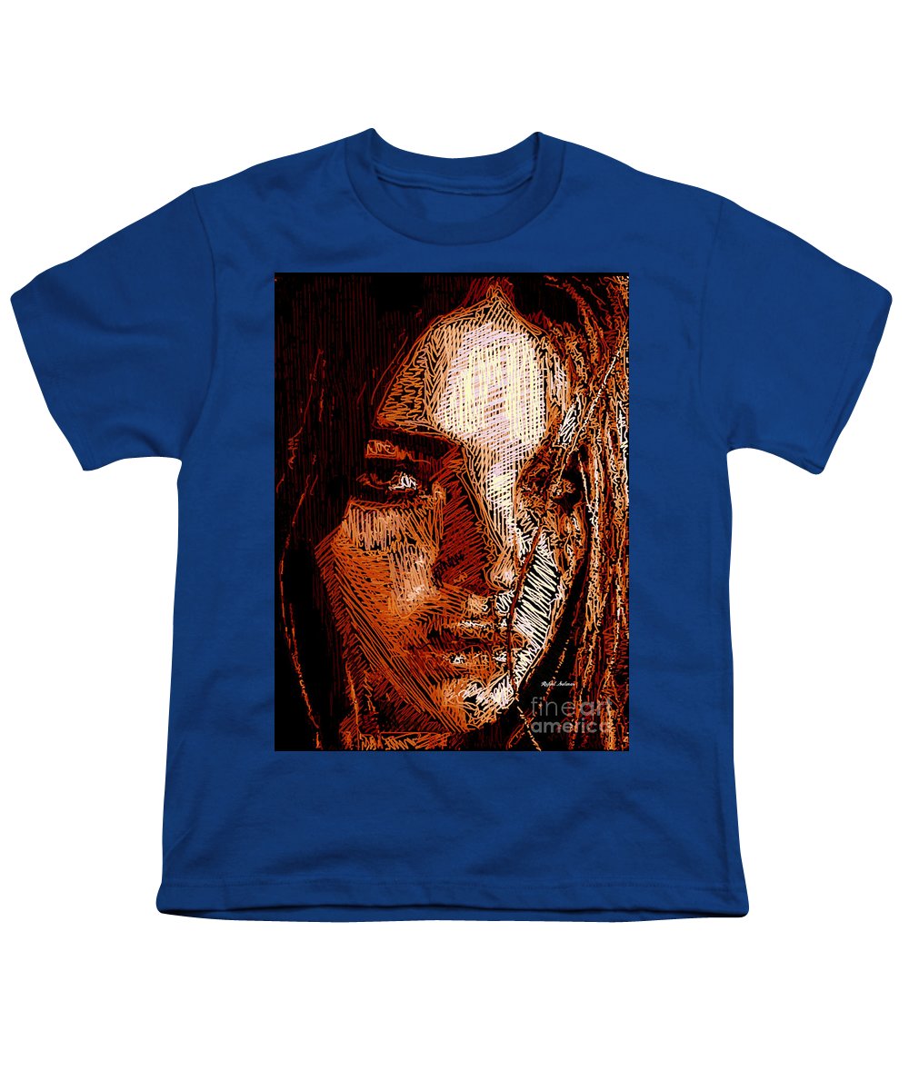 Girl Portrait In Sepia  - Youth T-Shirt