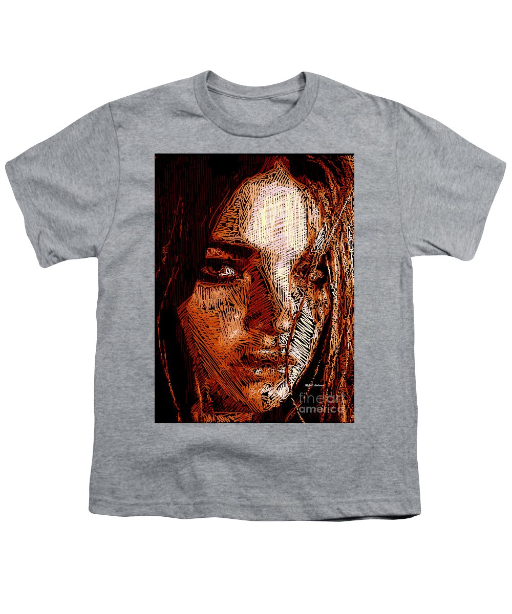 Girl Portrait In Sepia  - Youth T-Shirt