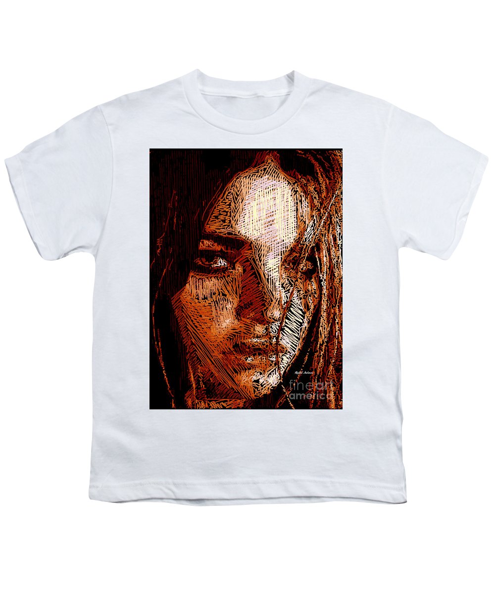 Girl Portrait In Sepia  - Youth T-Shirt