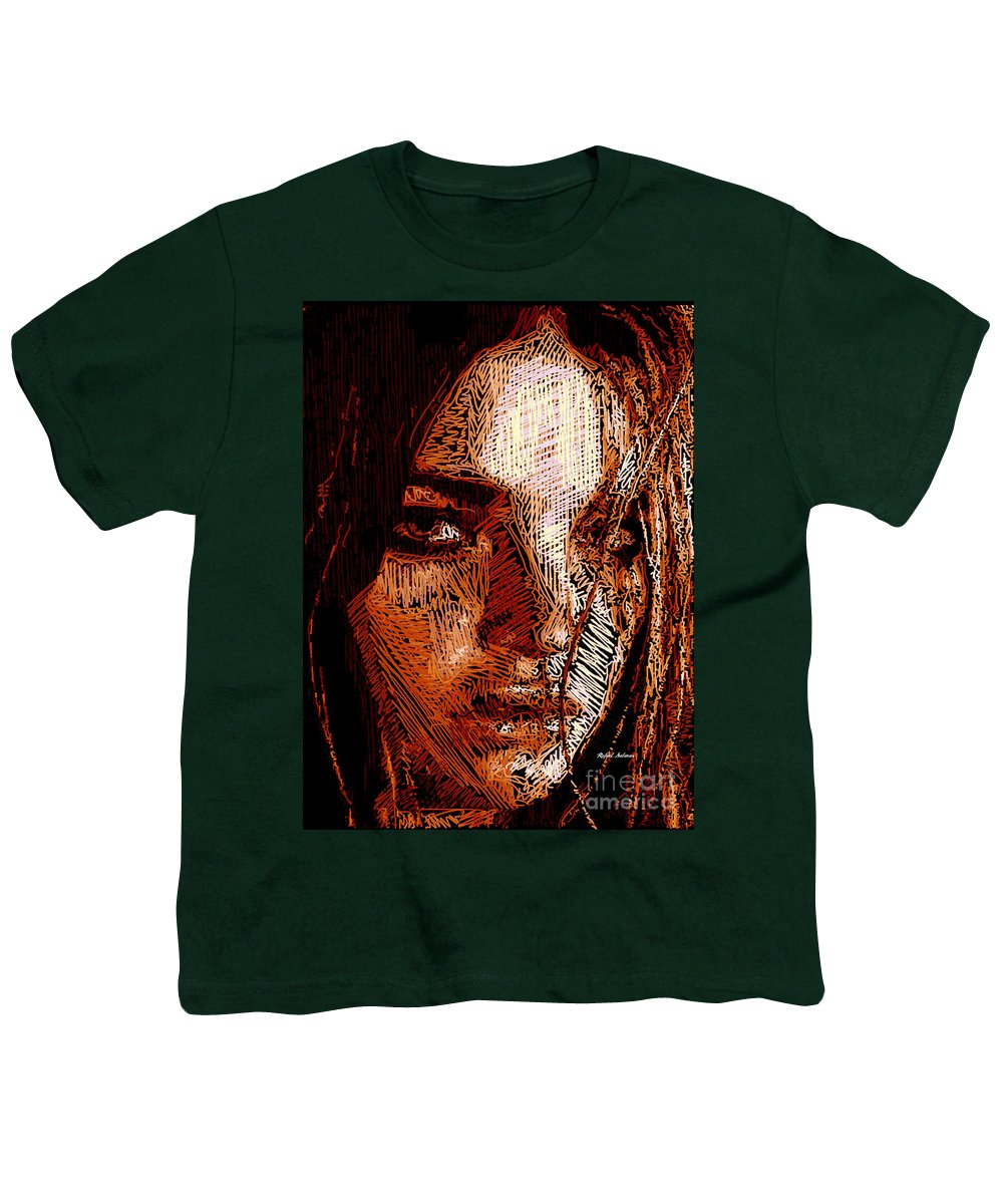 Girl Portrait In Sepia  - Youth T-Shirt