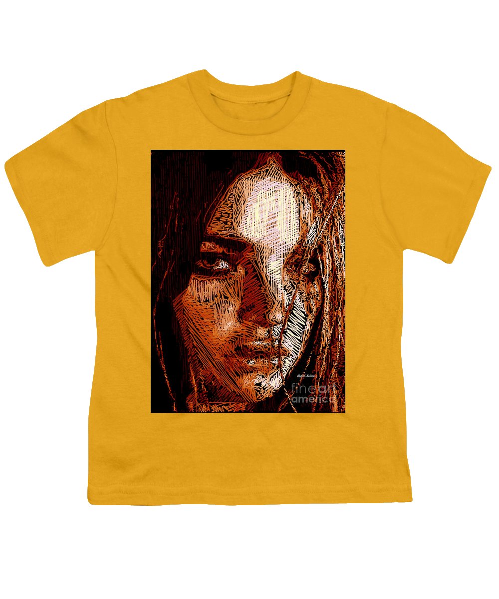 Girl Portrait In Sepia  - Youth T-Shirt