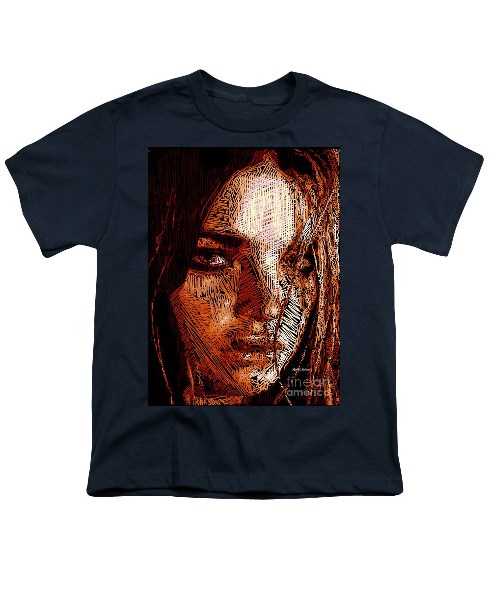 Girl Portrait In Sepia  - Youth T-Shirt