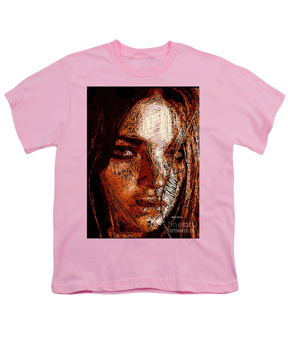 Girl Portrait In Sepia  - Youth T-Shirt