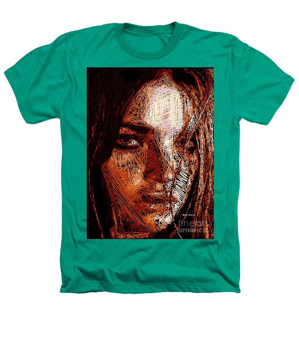 Girl Portrait In Sepia  - Heathers T-Shirt