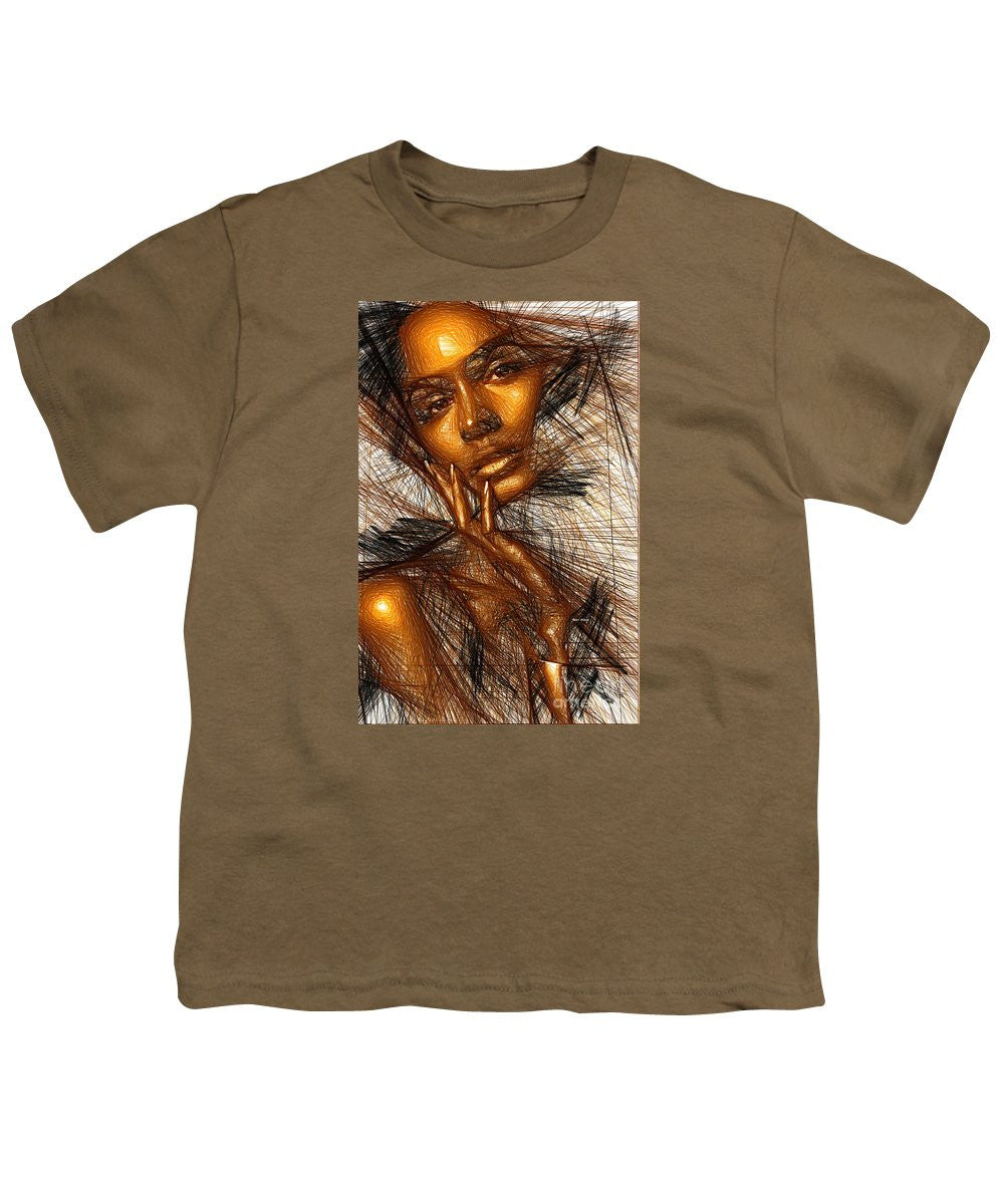 Youth T-Shirt - Gold Fingers