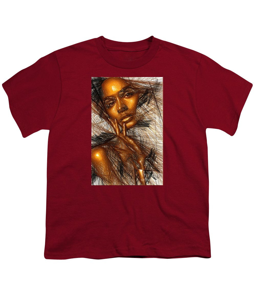 Youth T-Shirt - Gold Fingers