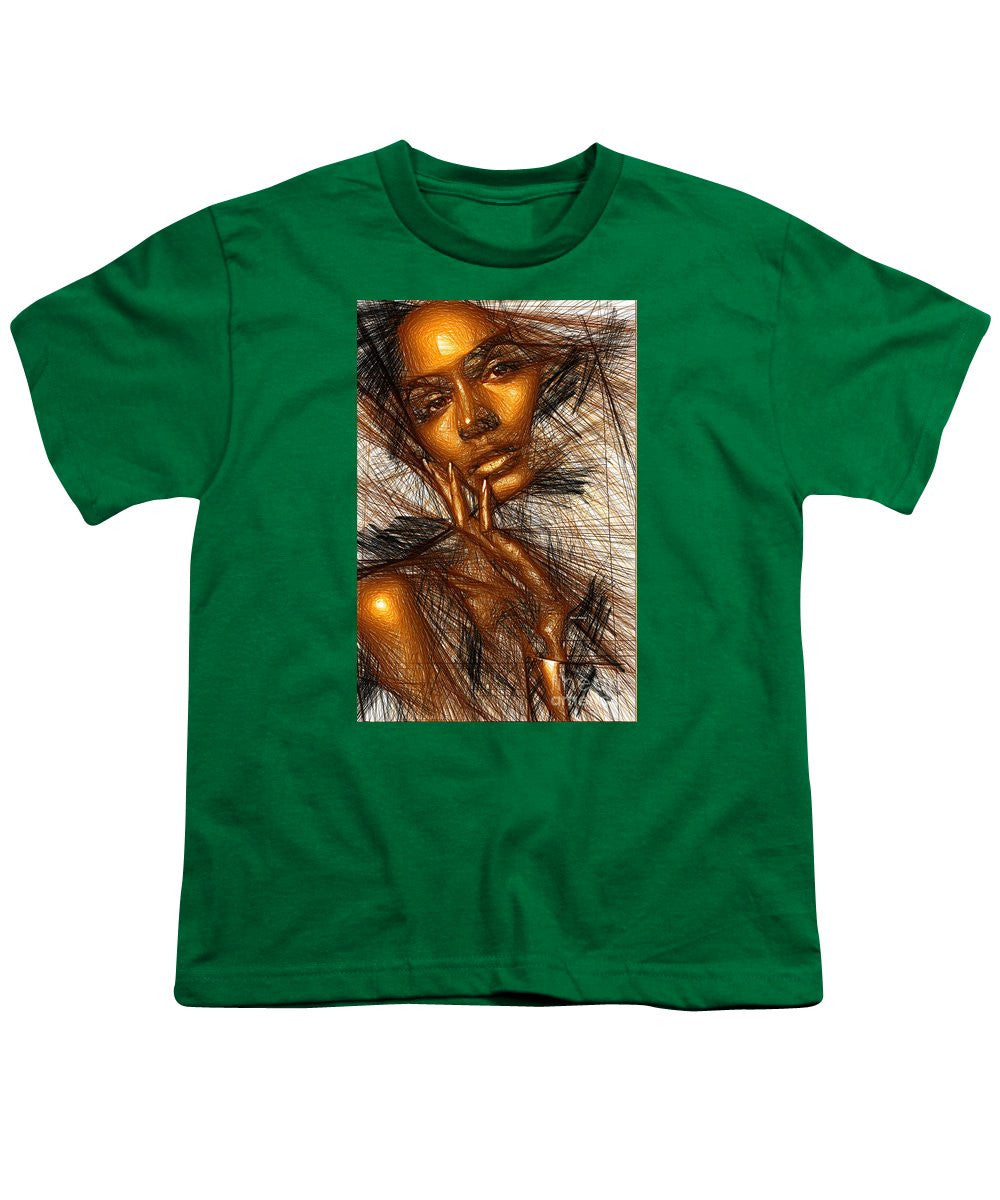 Youth T-Shirt - Gold Fingers