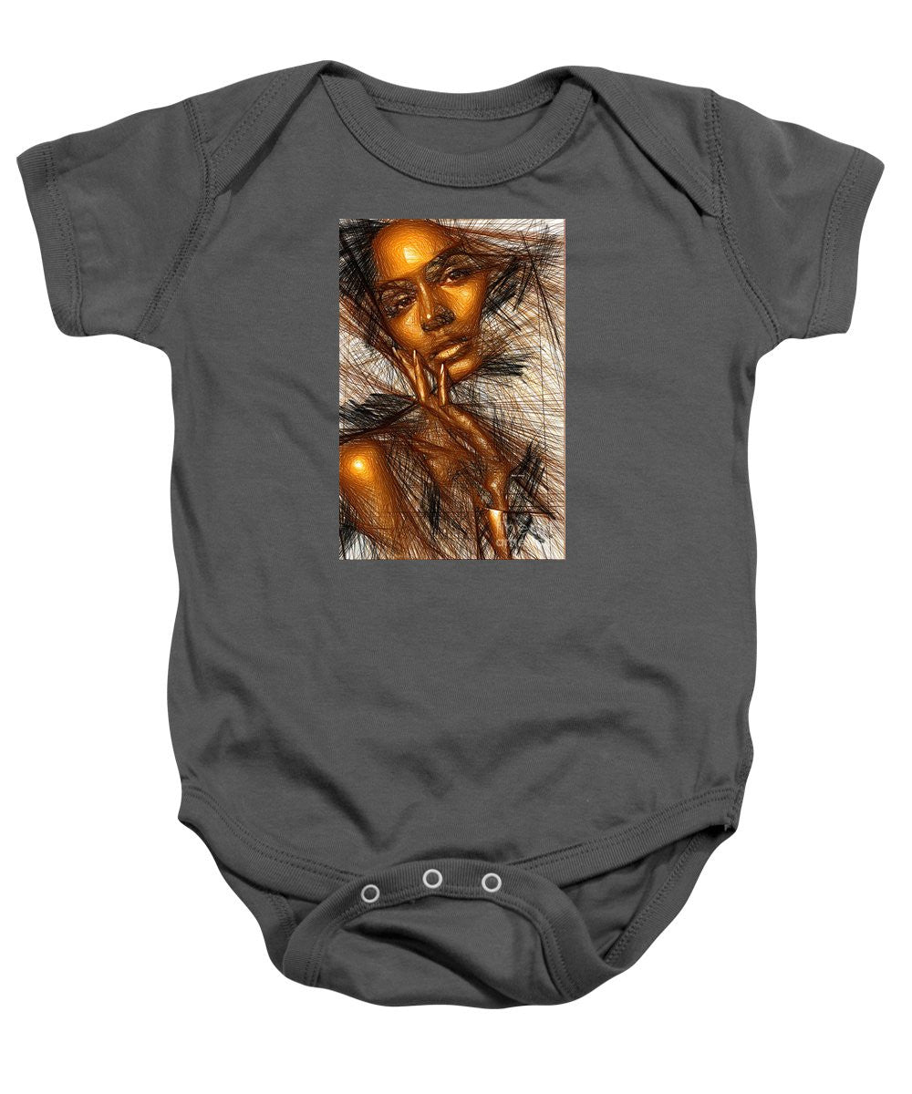 Baby Onesie - Gold Fingers