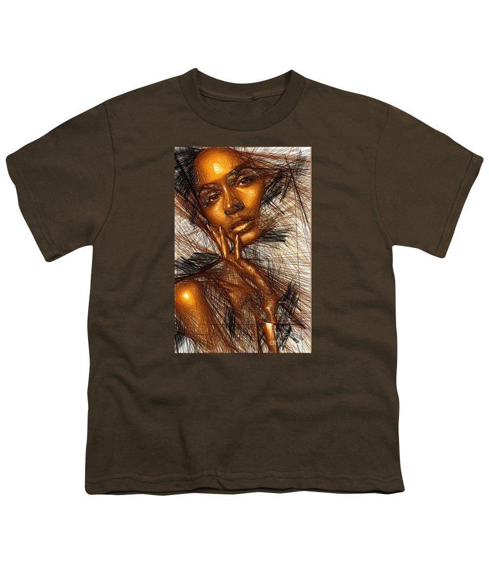 Youth T-Shirt - Gold Fingers