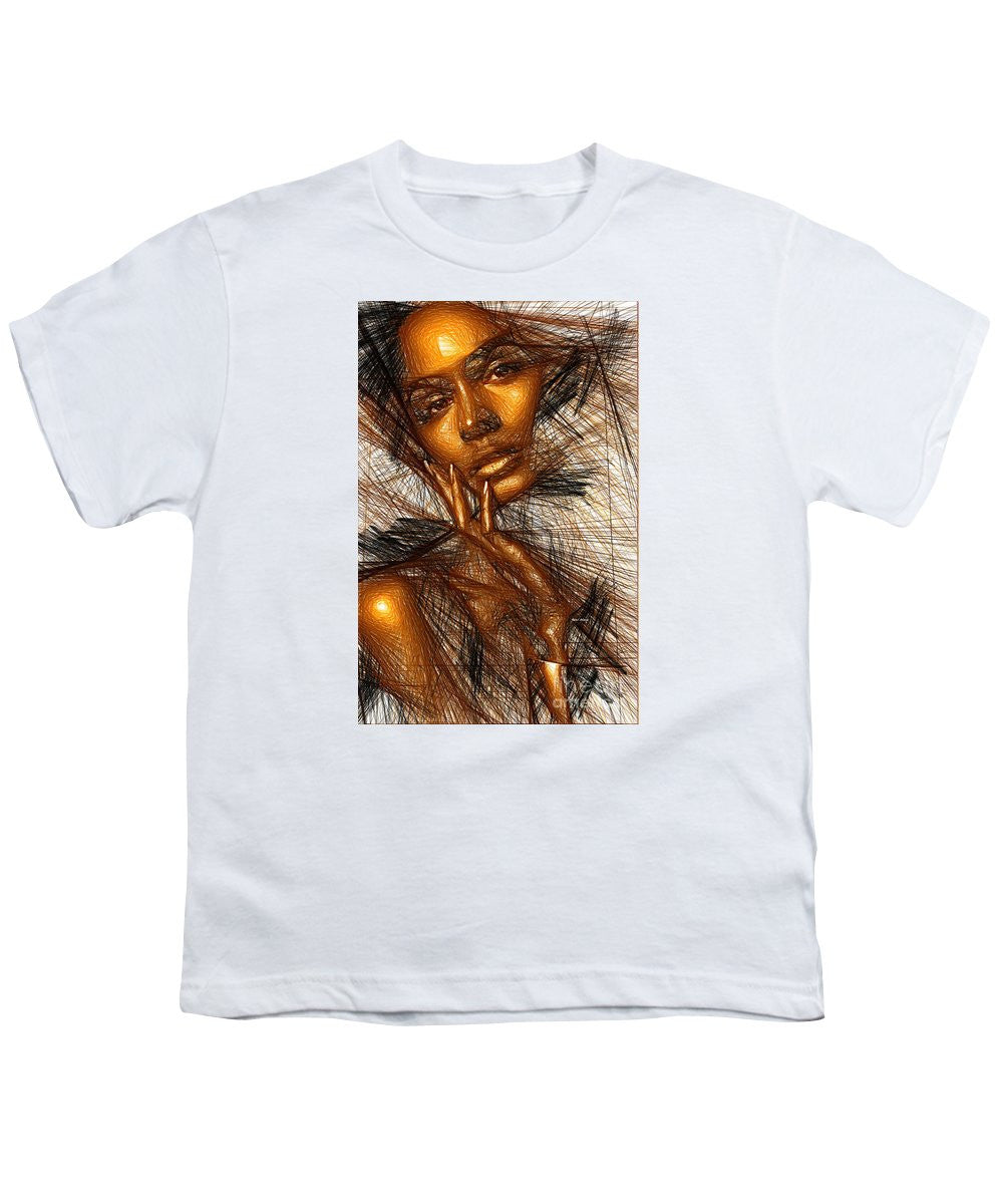 Youth T-Shirt - Gold Fingers